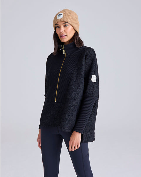 Bryde Zip Borg Sweater
