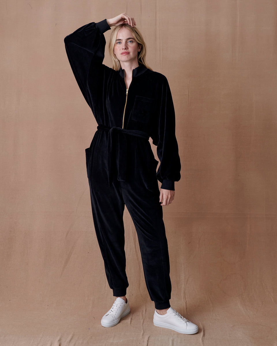 Ceto Velour Jumpsuit