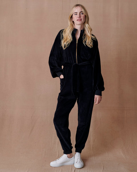 Ceto Velour Jumpsuit