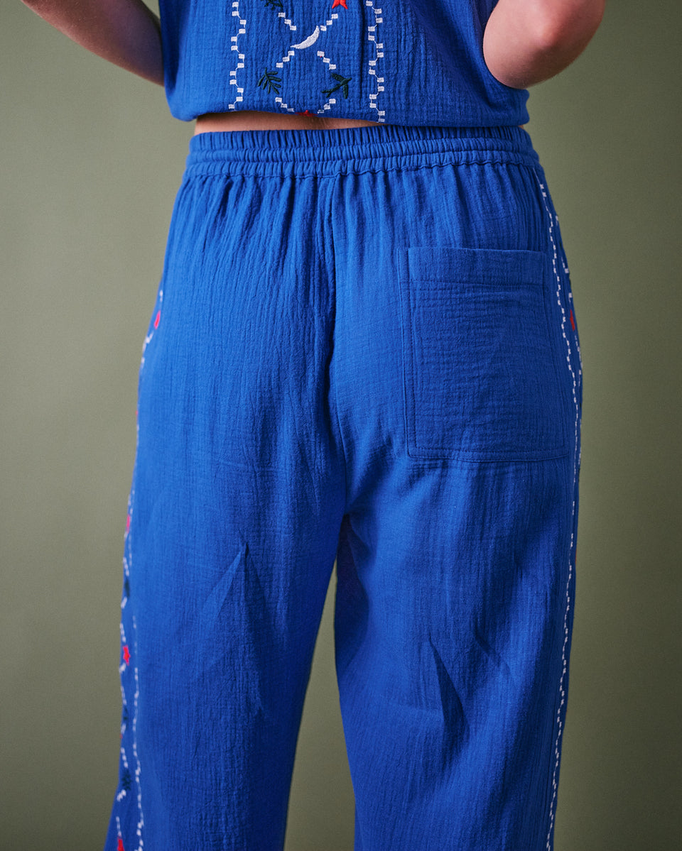 Coves Embroidered Trouser