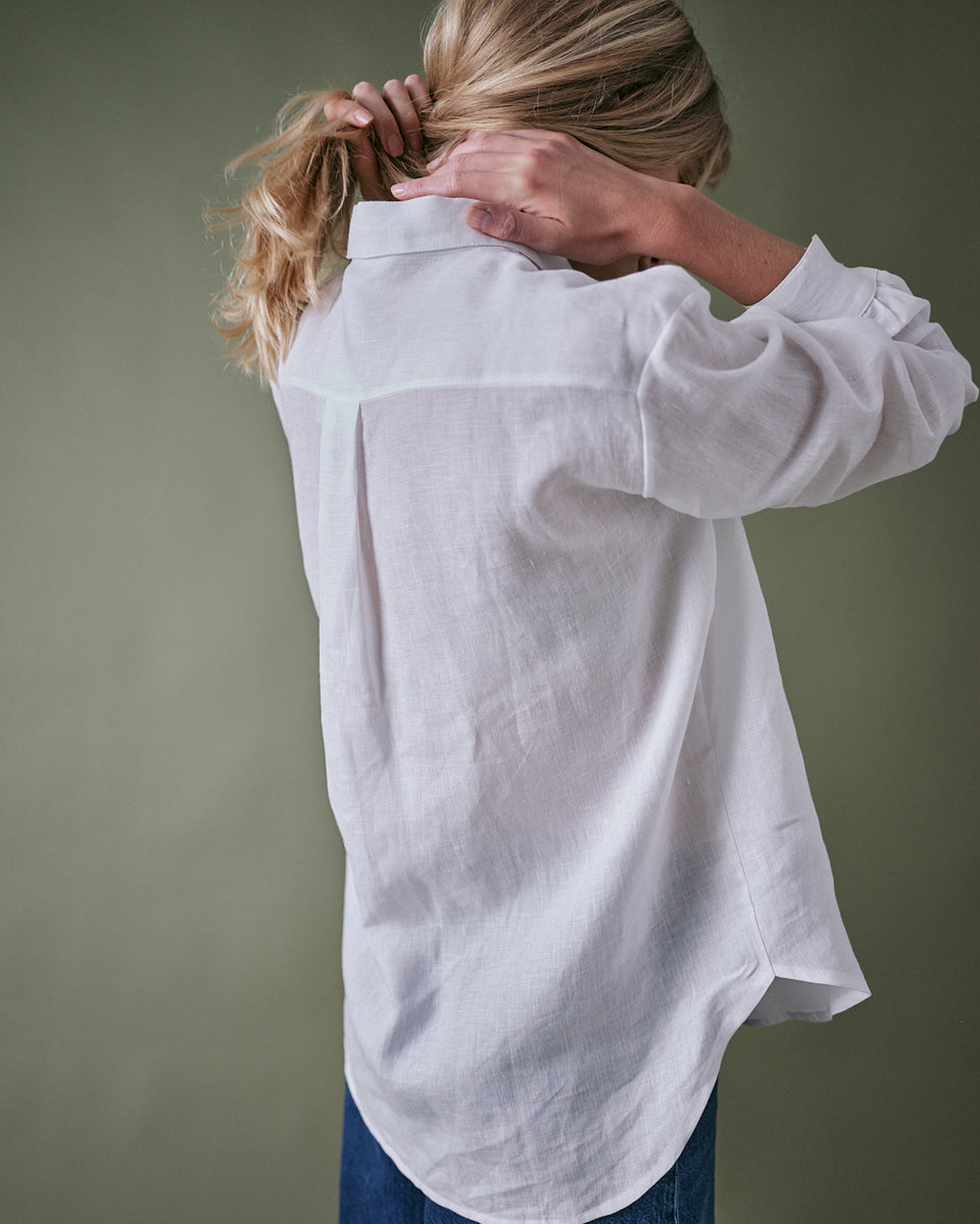 Take Me to the Sea Linen Shirt
