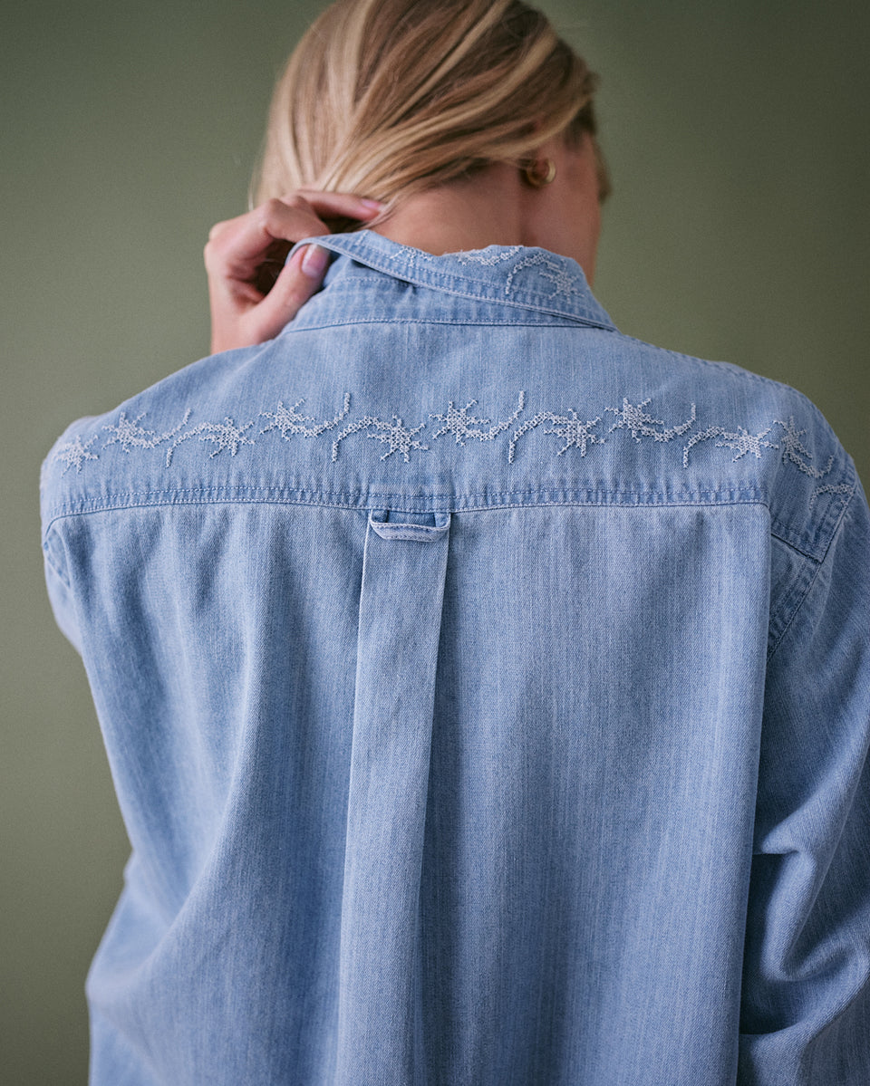 Stella Denim Blouse