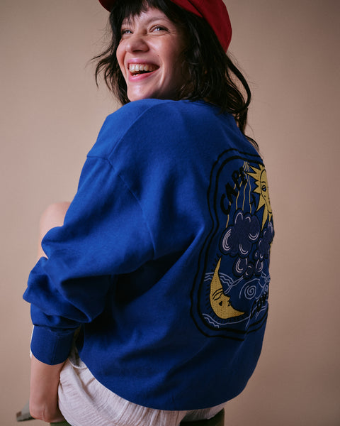 Moon And Star Boxy Sweatshirt