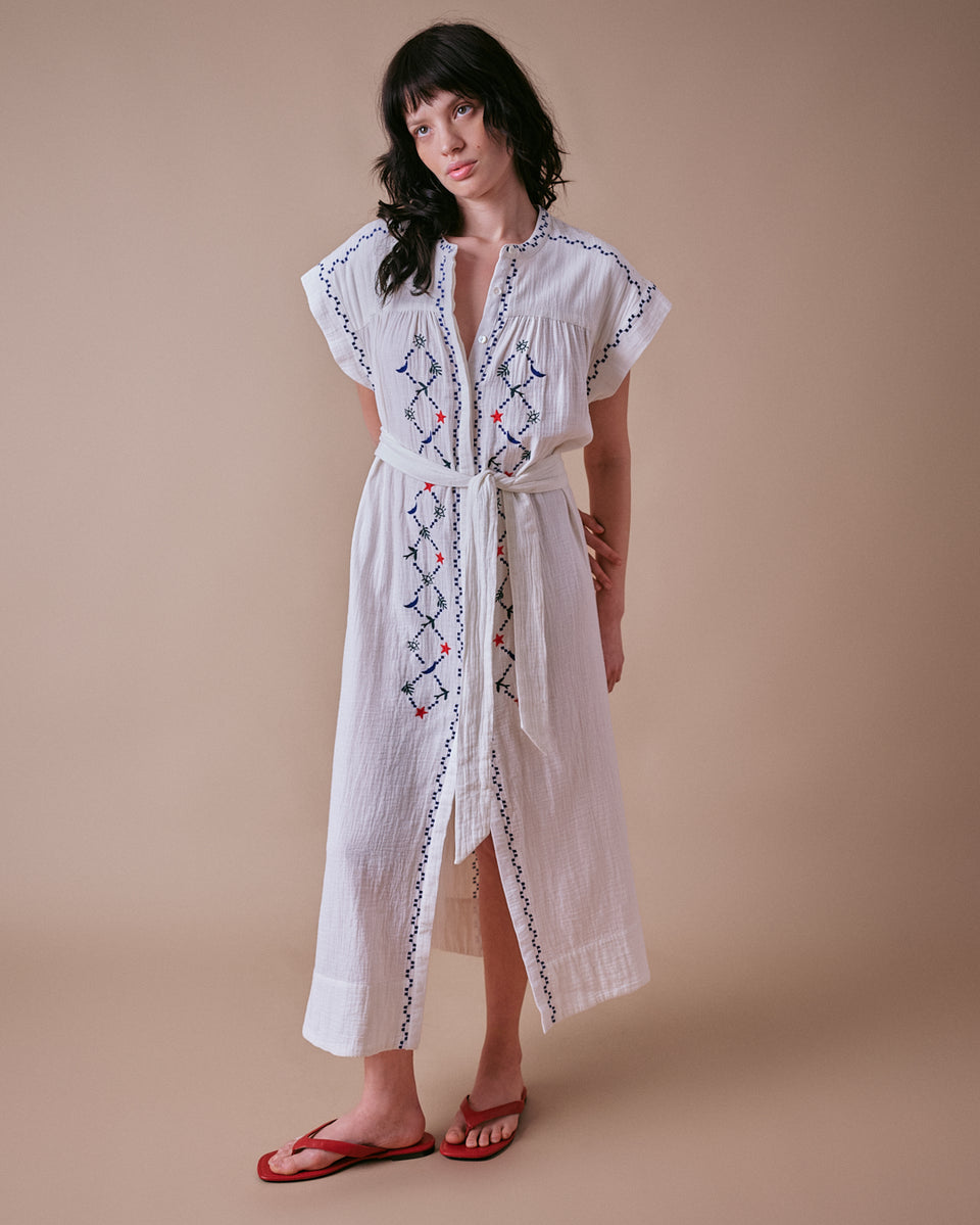 Coves Cap Sleeve Dress