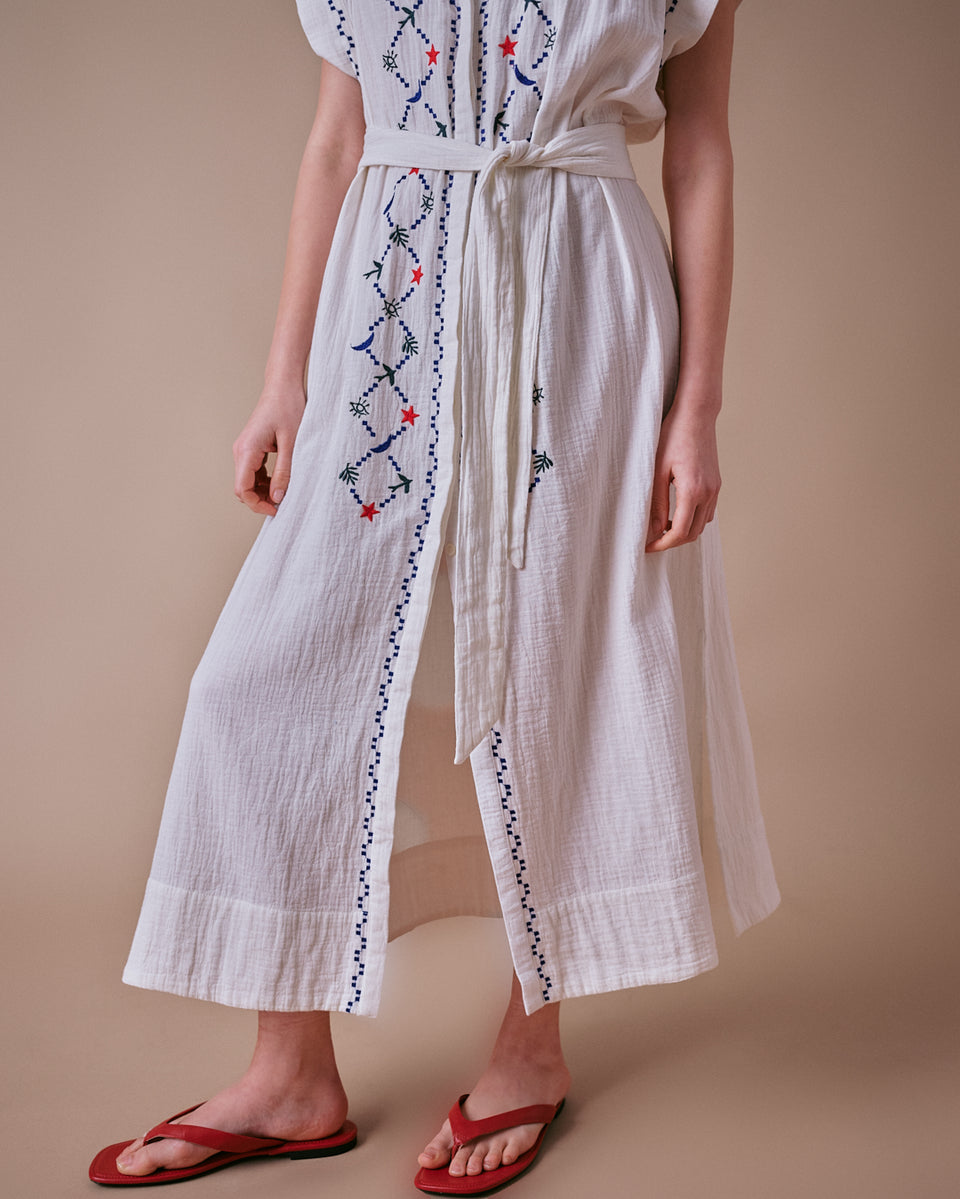 Coves Cap Sleeve Dress