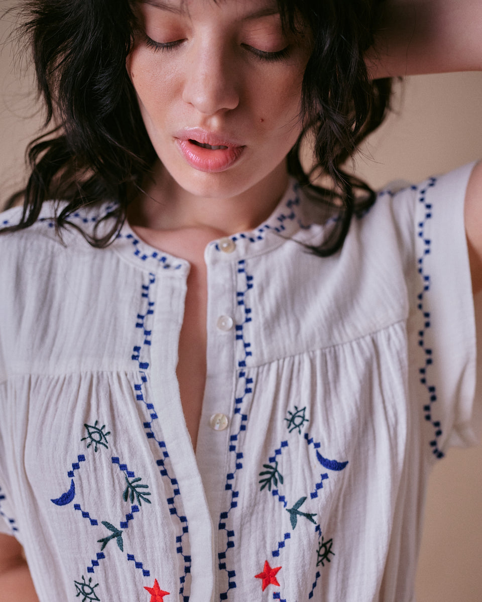 Coves Cap Sleeve Dress