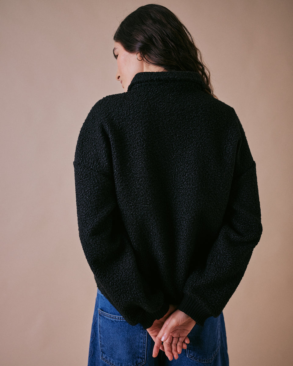 Borg Black Jacket