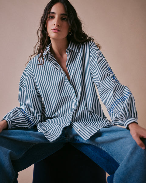 Stella Stripe Blouse