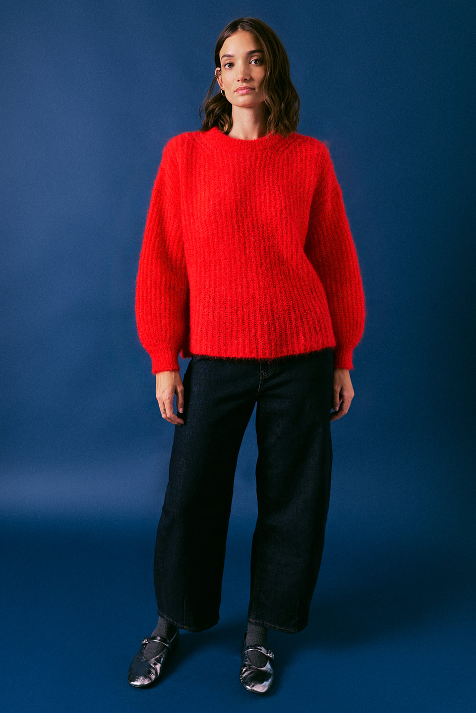 Relaxed Rib Jumper