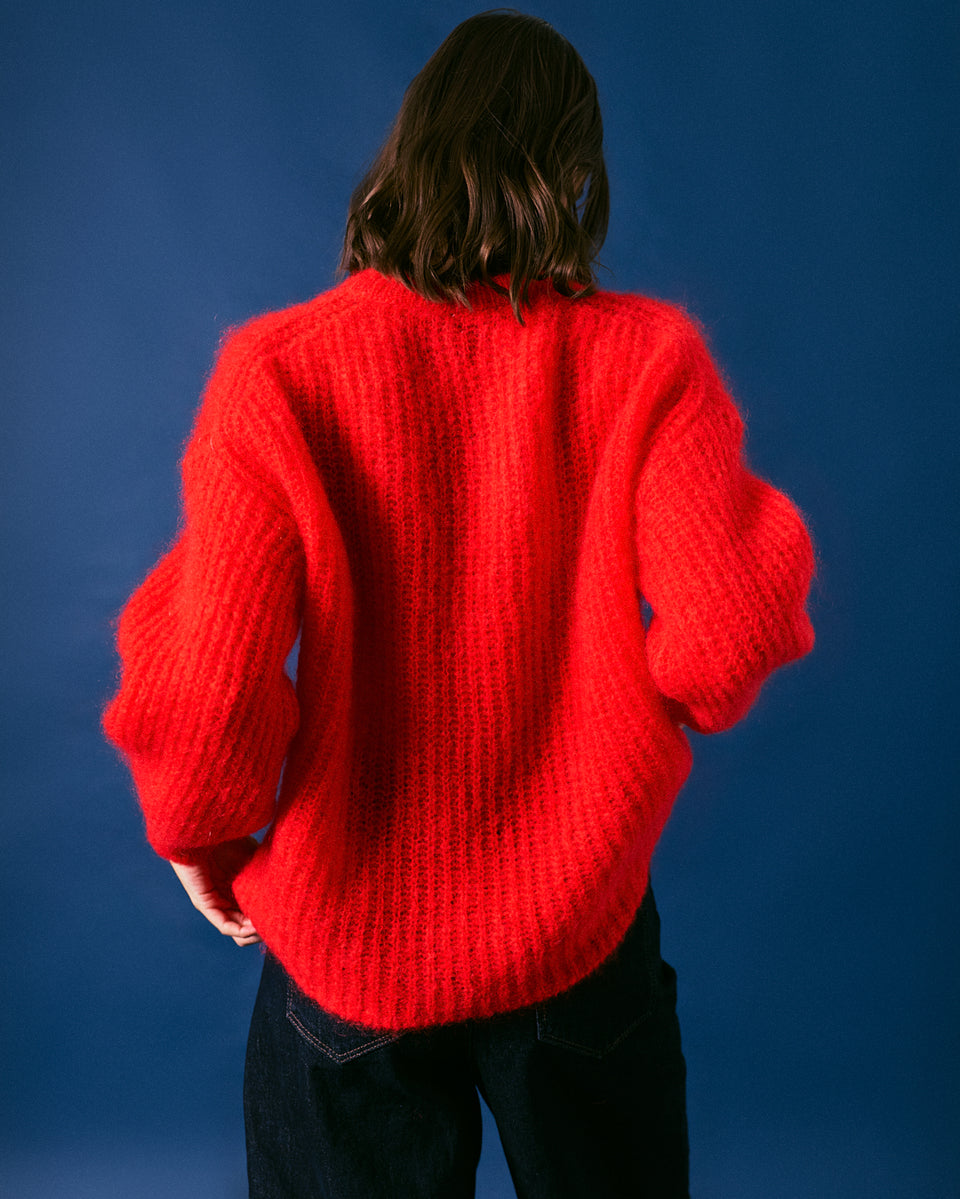 Relaxed Rib Jumper