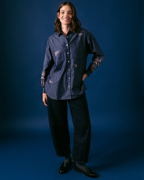Forage Relaxed Denim Shirt