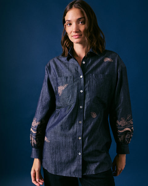Forage Relaxed Denim Shirt