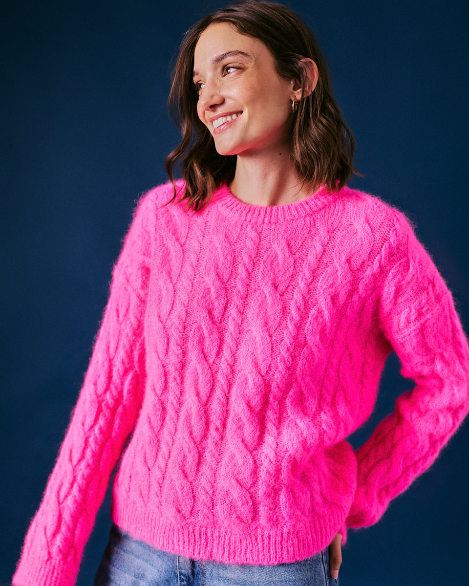 Cara Italian Cable Jumper