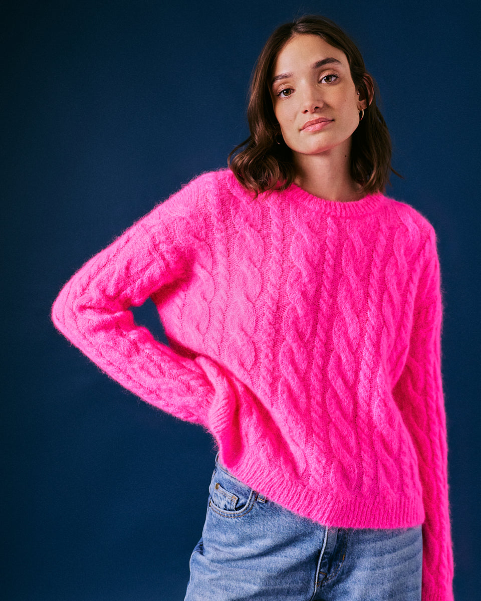 Cara Italian Cable Jumper