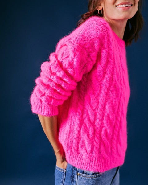 Cara Italian Cable Jumper