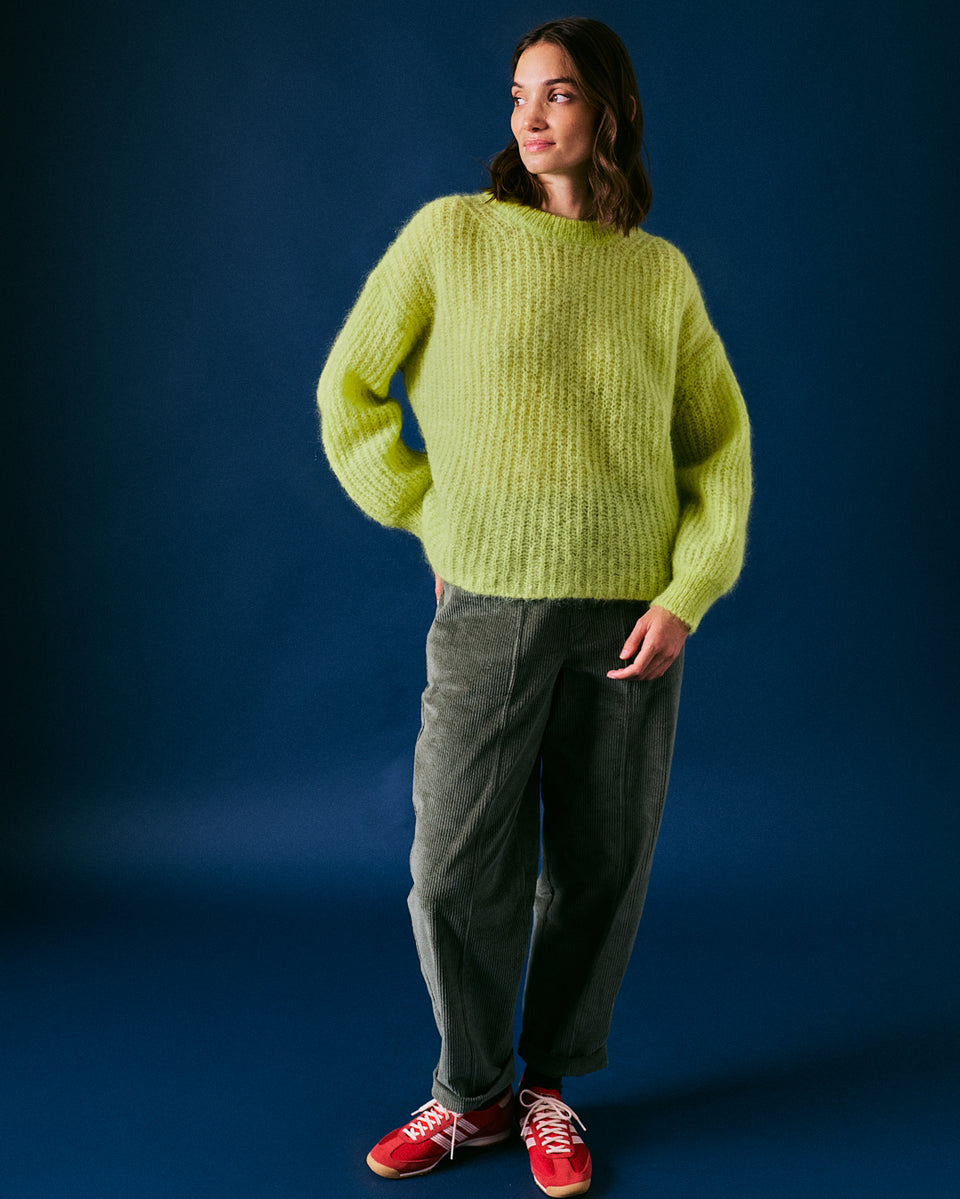 Relaxed Rib Jumper