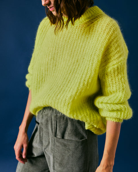 Relaxed Rib Jumper