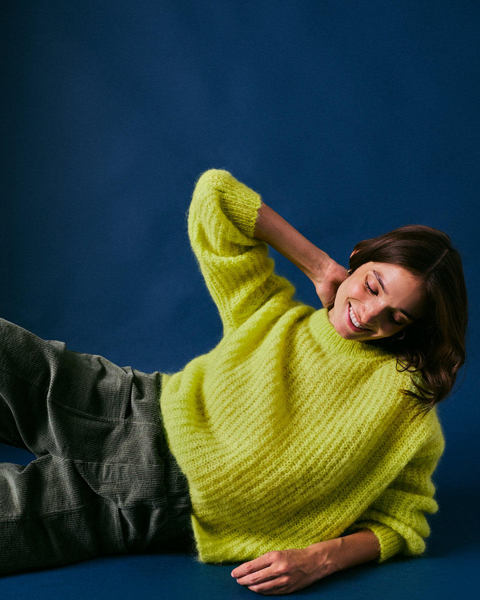 Relaxed Rib Jumper