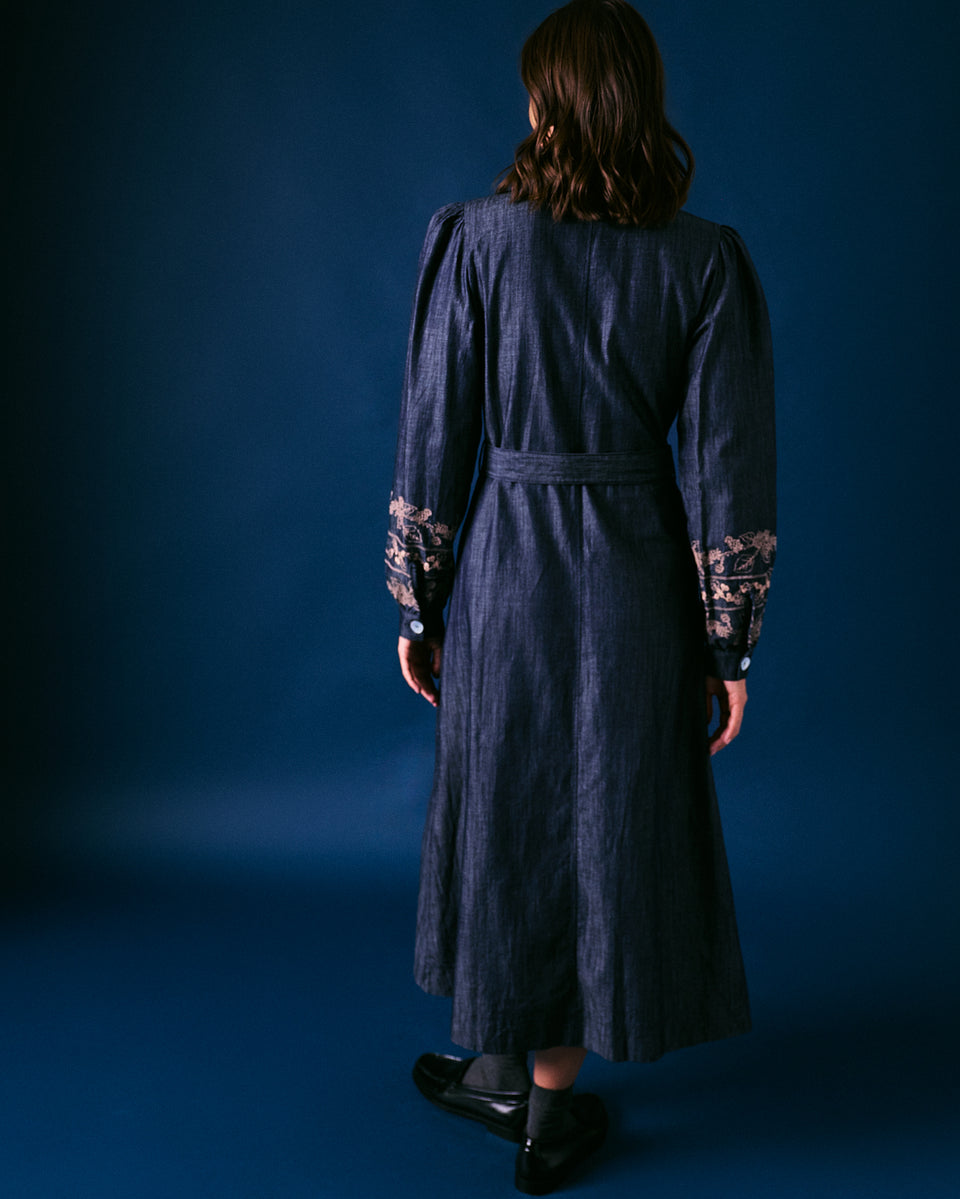 Forage Denim Shirt Dress