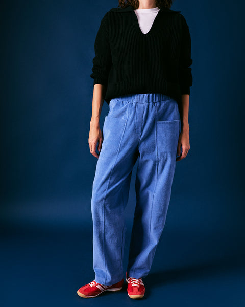 Cord Barrel Leg Trouser