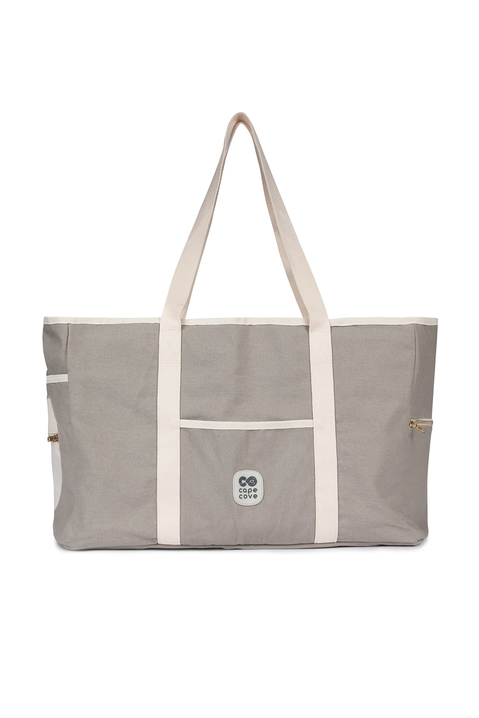 Oversized Khaki Beach Bag