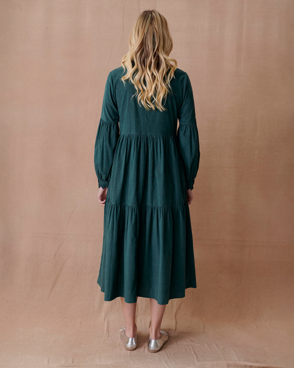 Cord Crochet Lace Trim Dress