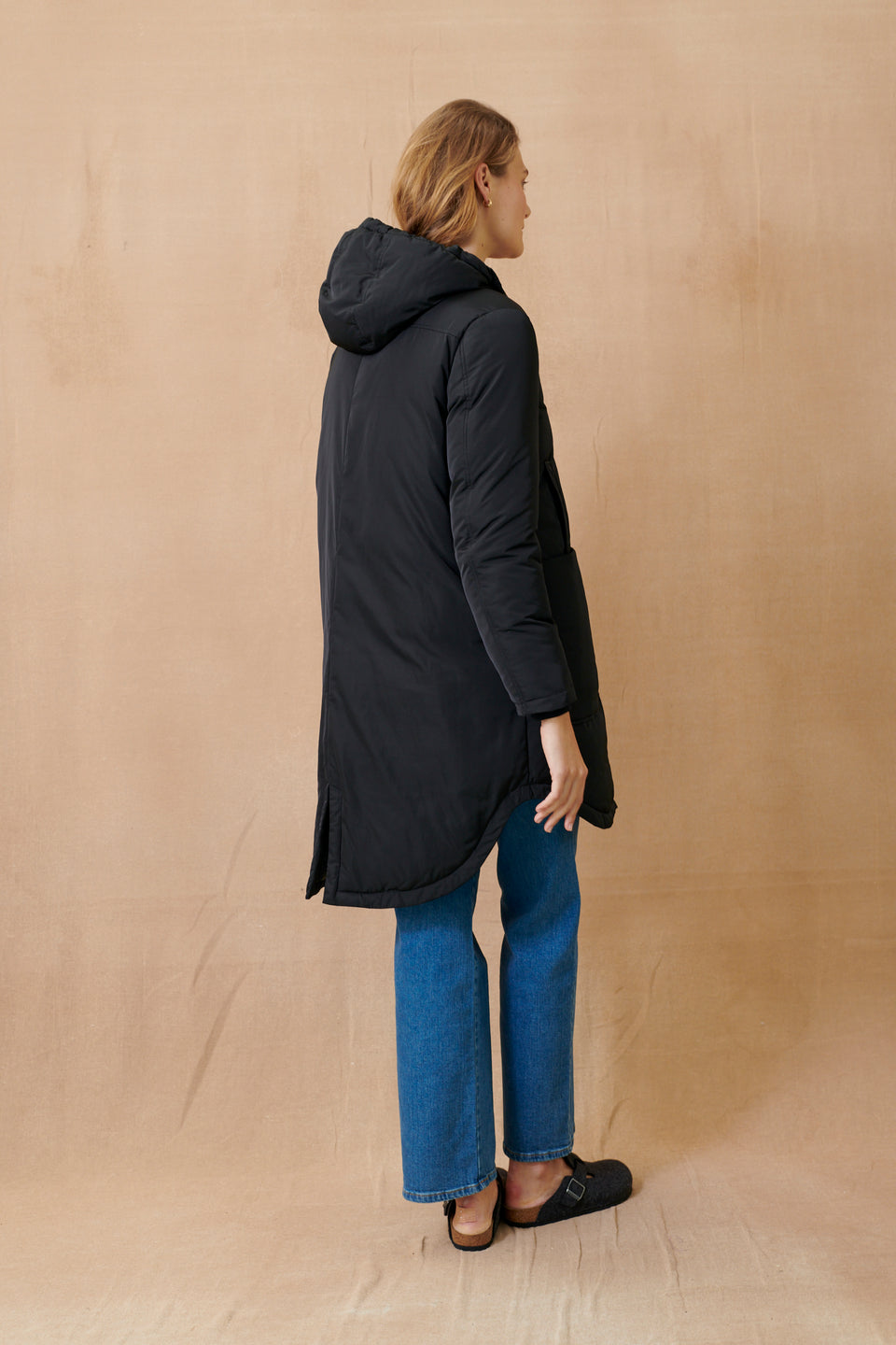 Cocoon Padded Double Pocket Coat
