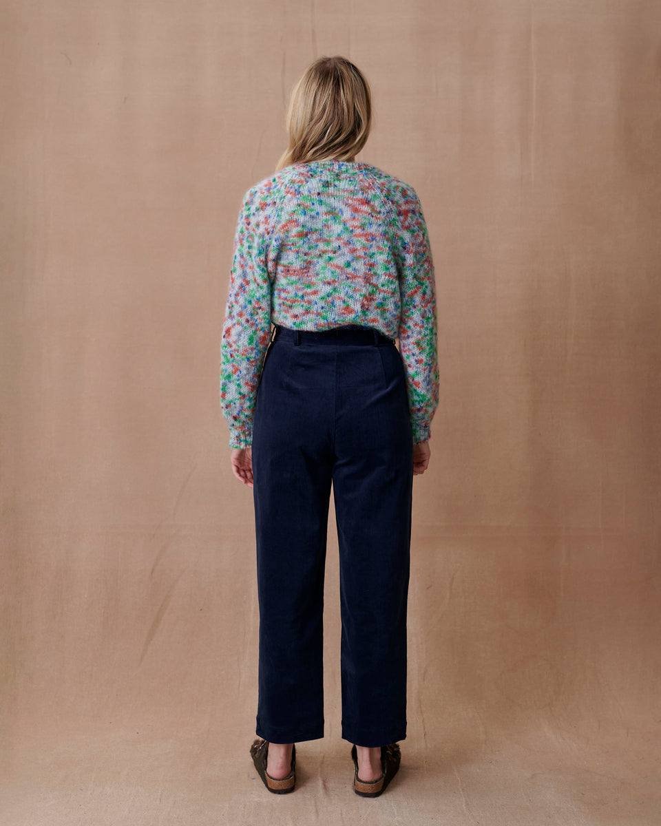 Balloon Leg Cord Trouser