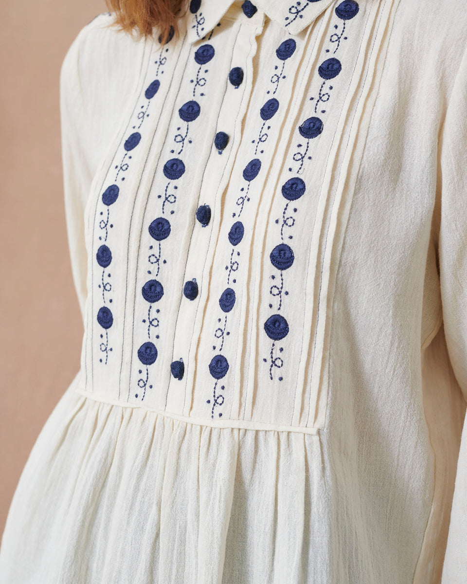 Lunar Crinkle Blouse