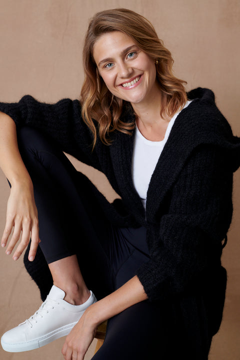 Italian Hooded Cardigan