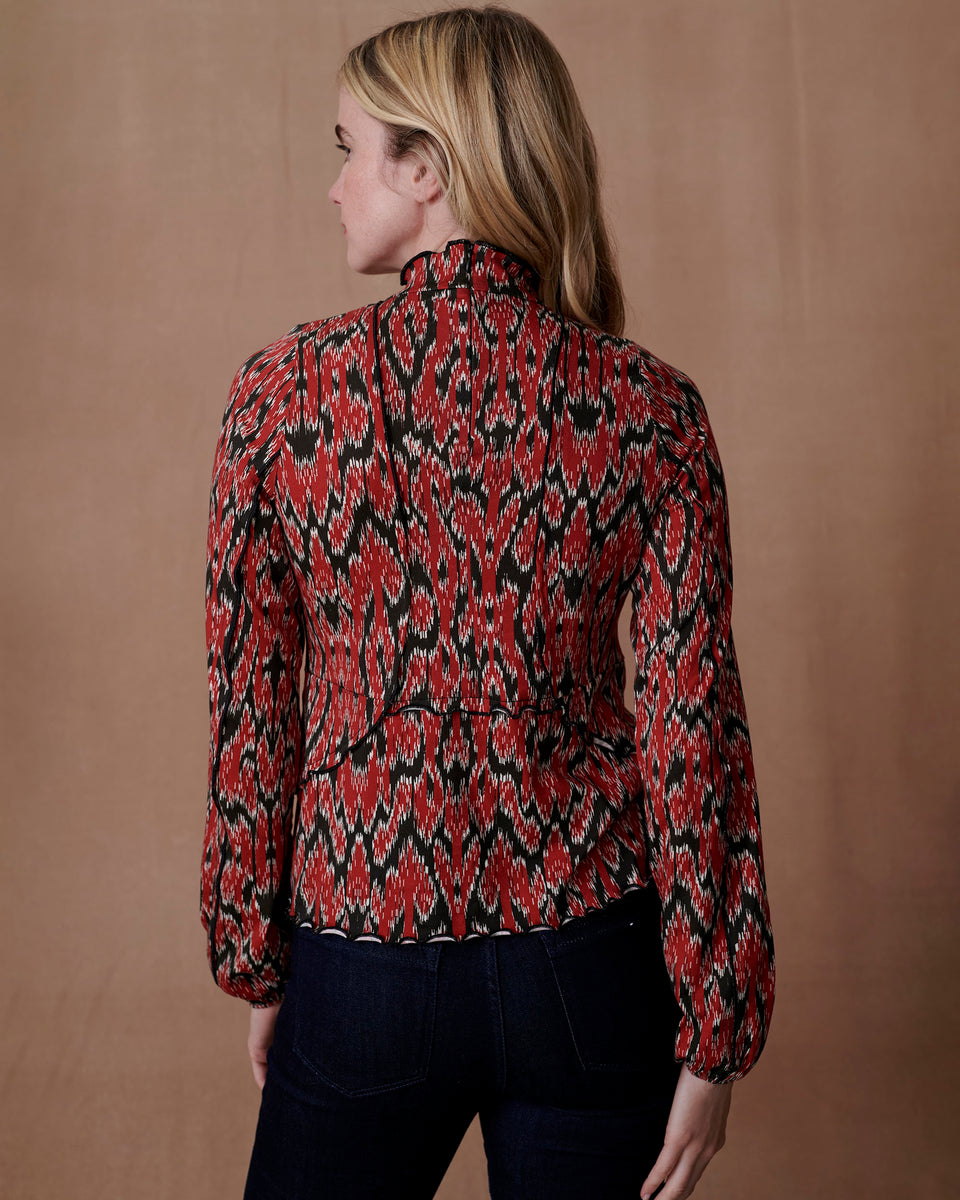 Ikat Jersey Top