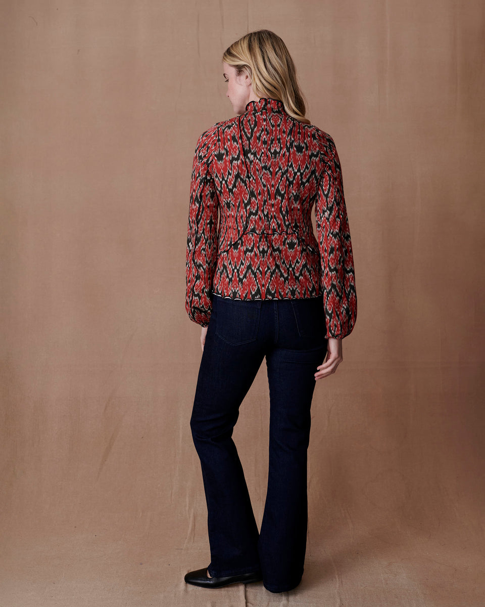 Ikat Jersey Top