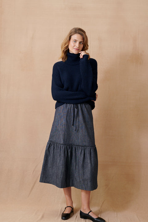 Dee A Line Stitch Skirt