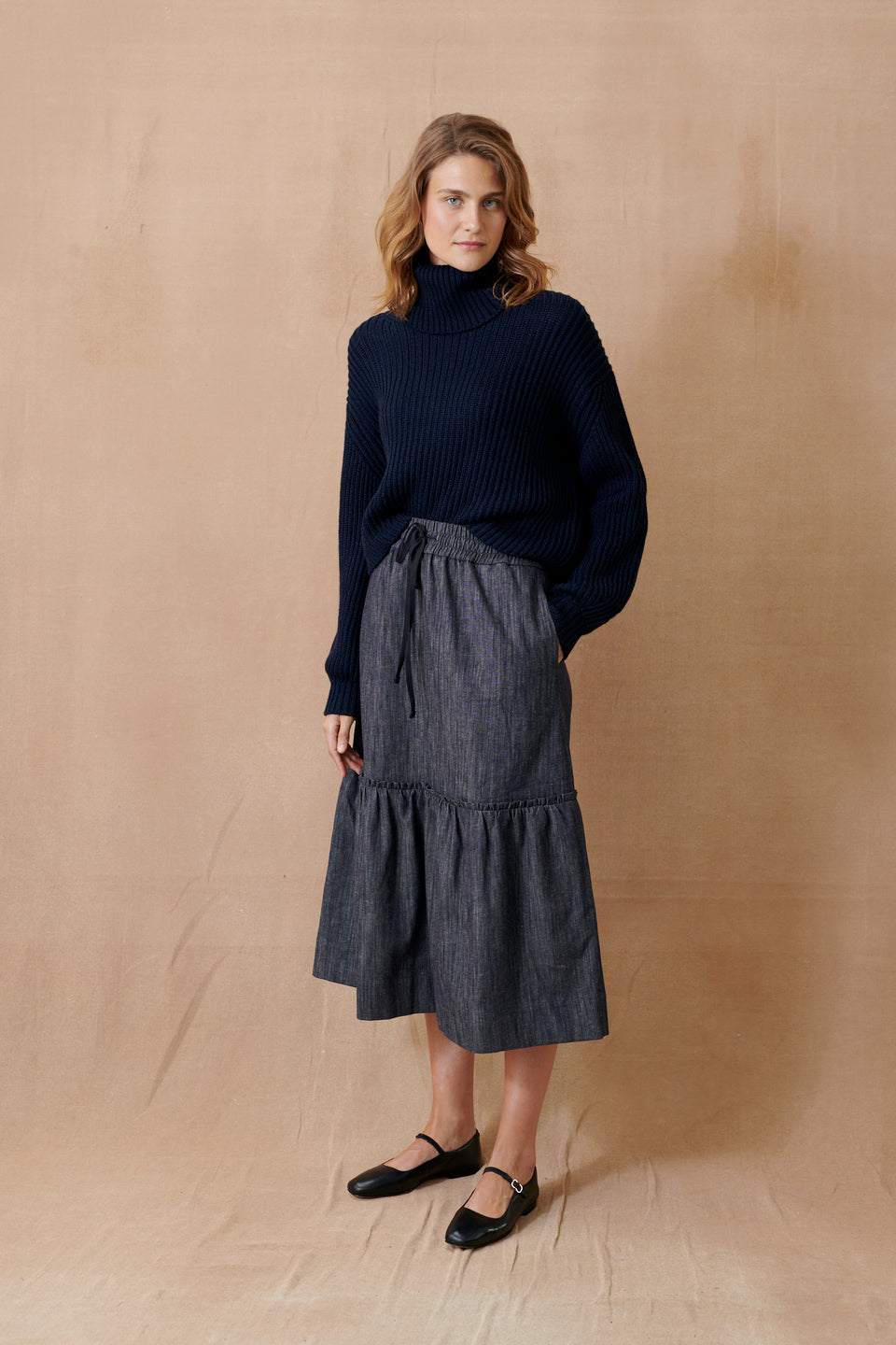 Dee A Line Stitch Skirt