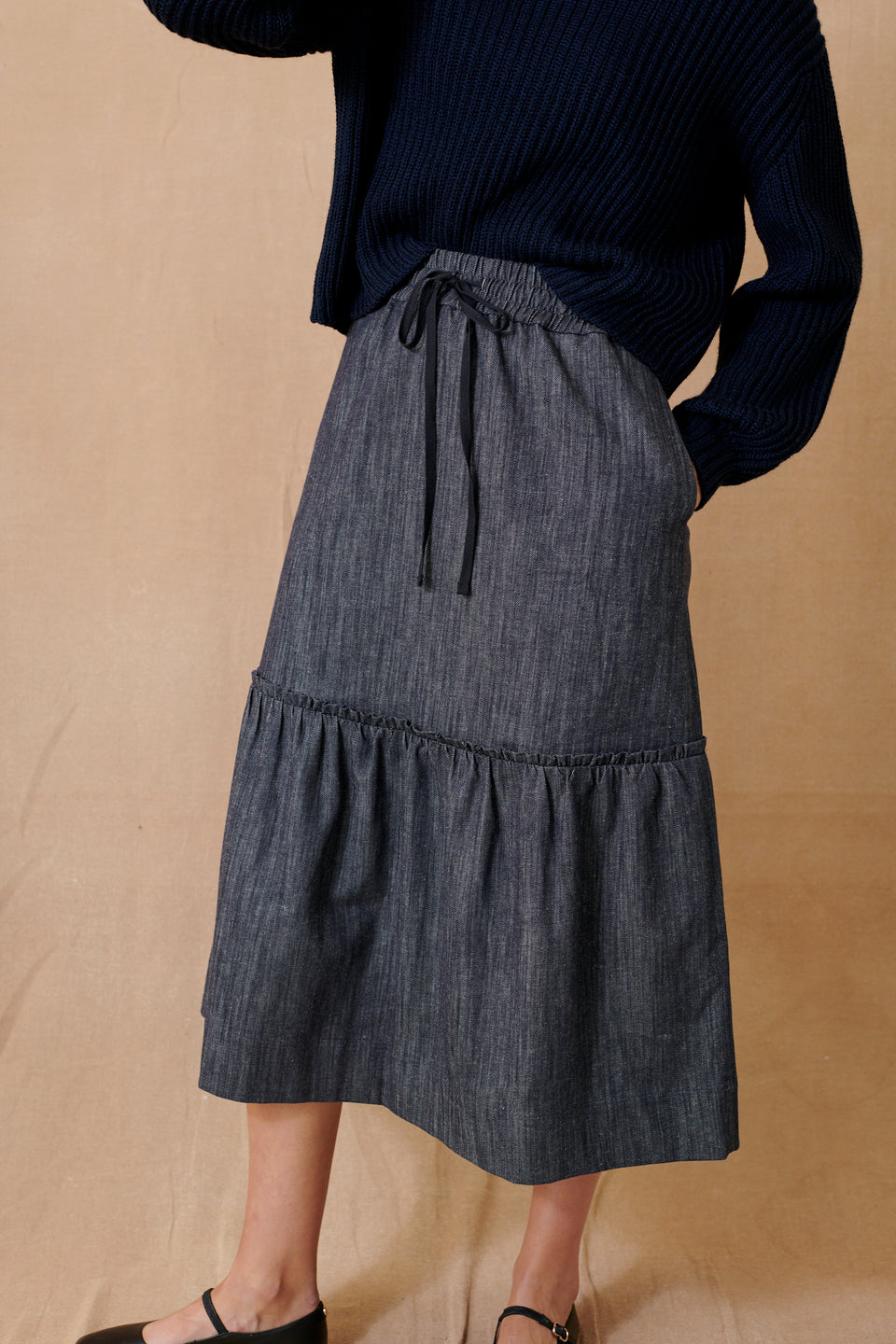 Dee A Line Stitch Skirt