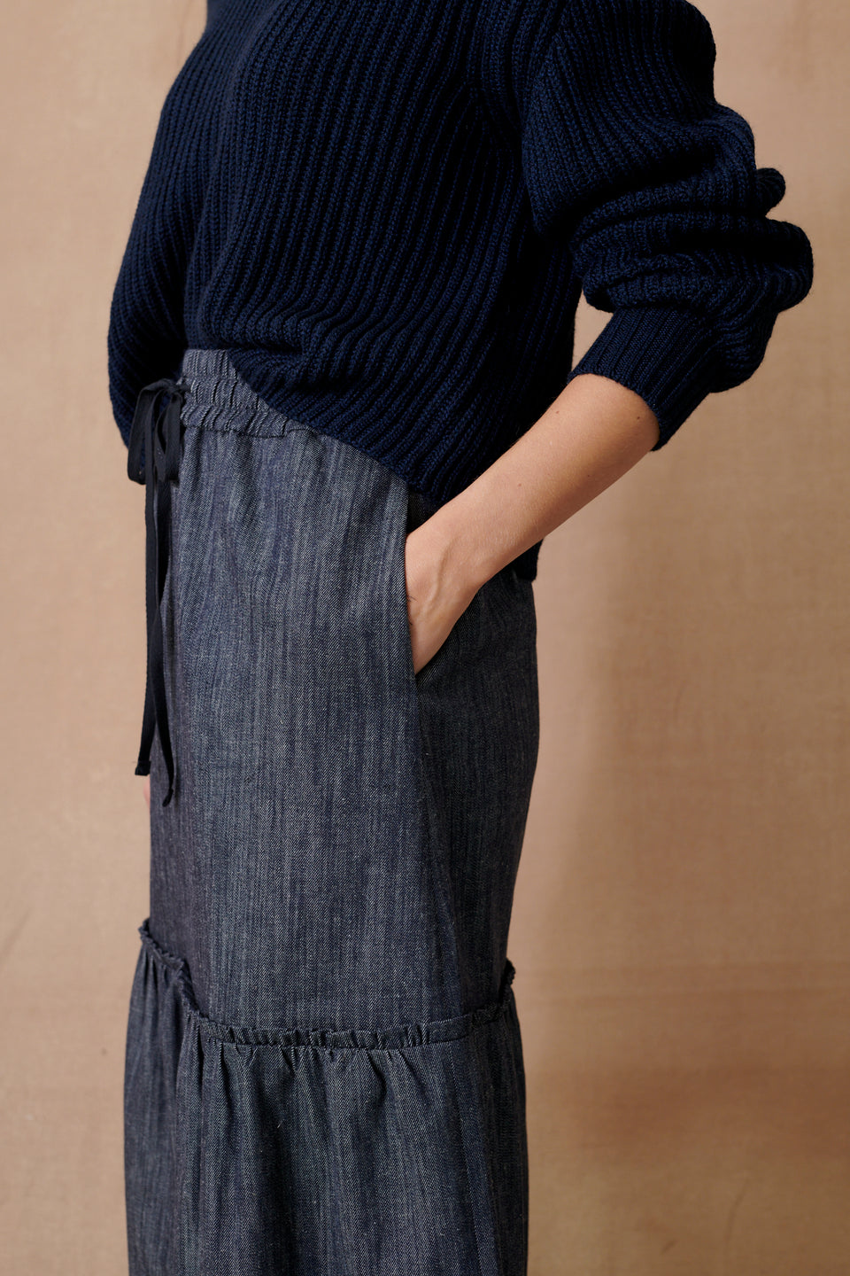 Dee A Line Stitch Skirt