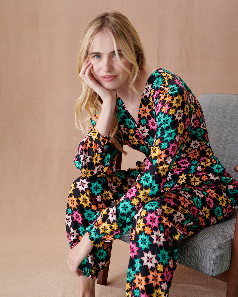 Star Printed Jumpsuit