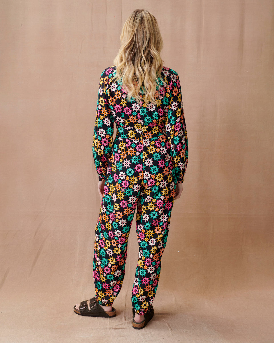 Star Printed Jumpsuit