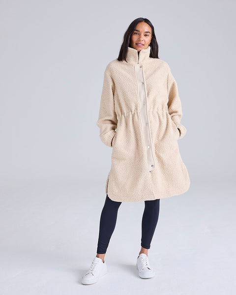 Marina Longline Borg Jacket