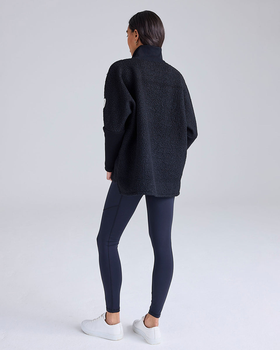 Bryde Zip Borg Sweater