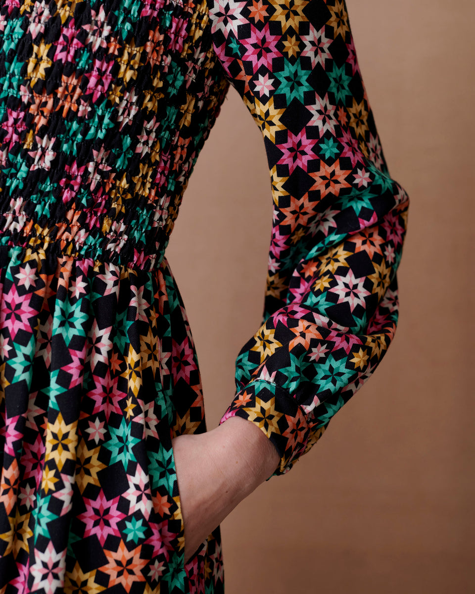Star Printed Dress