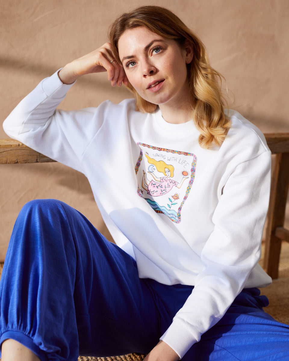 Flowing with Life Sweatshirt