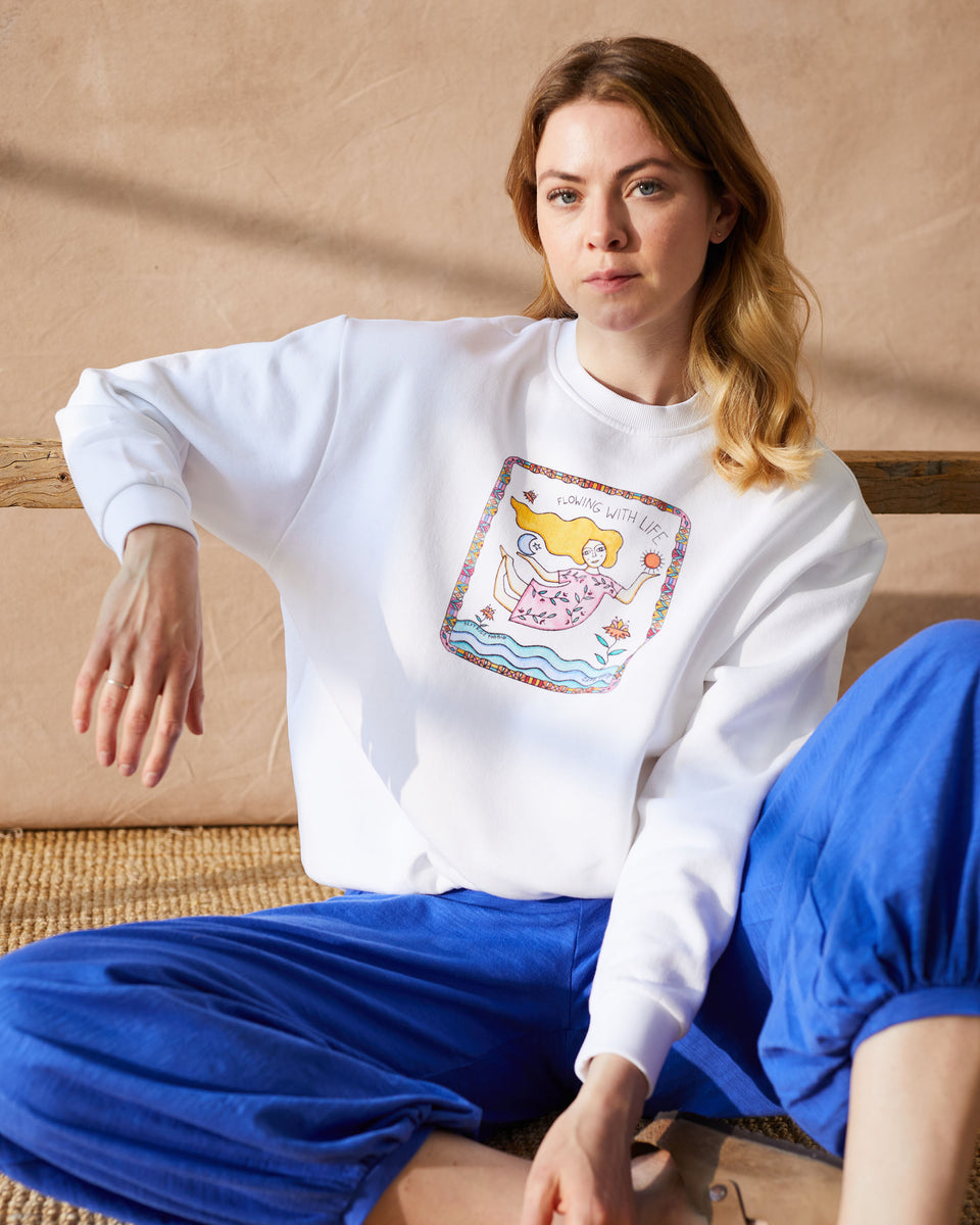 Flowing with Life Sweatshirt
