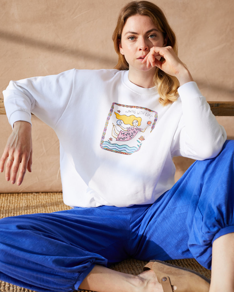 Flowing with Life Sweatshirt