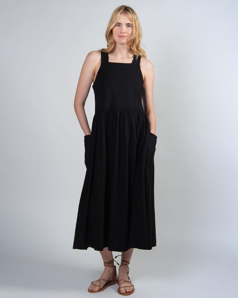 Solar Square Neck Dress