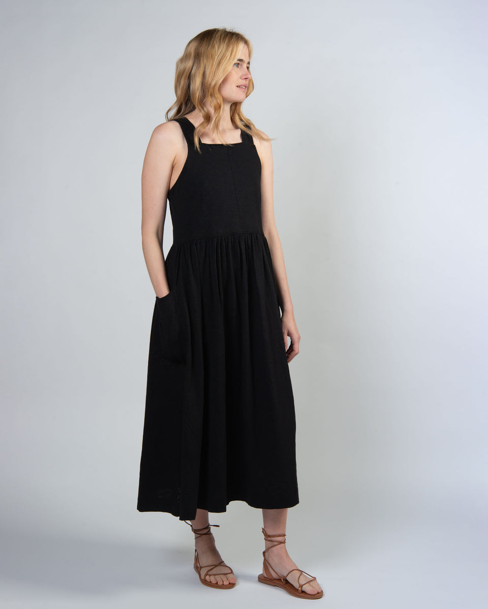 Solar Square Neck Dress