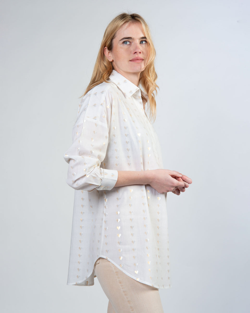 Heart Relaxed Blouse