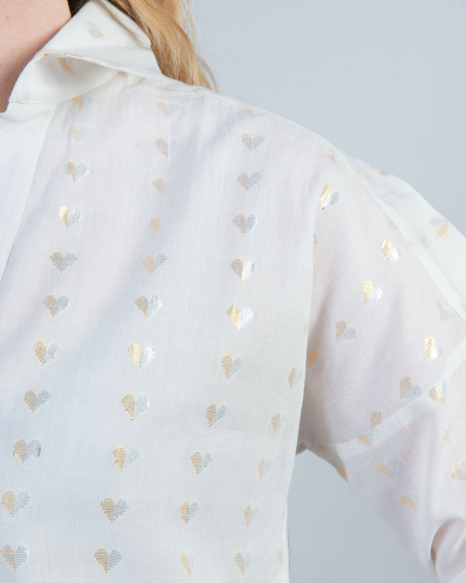 Heart Relaxed Blouse