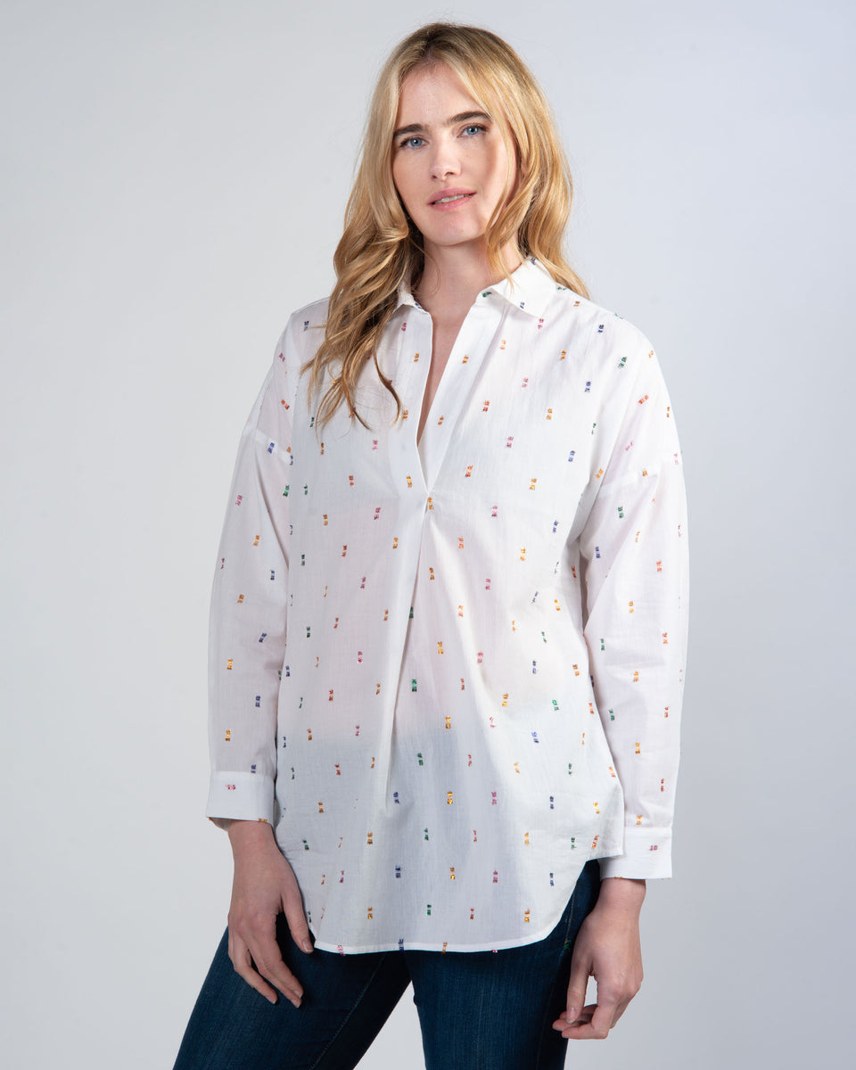 Spot Relaxed Blouse