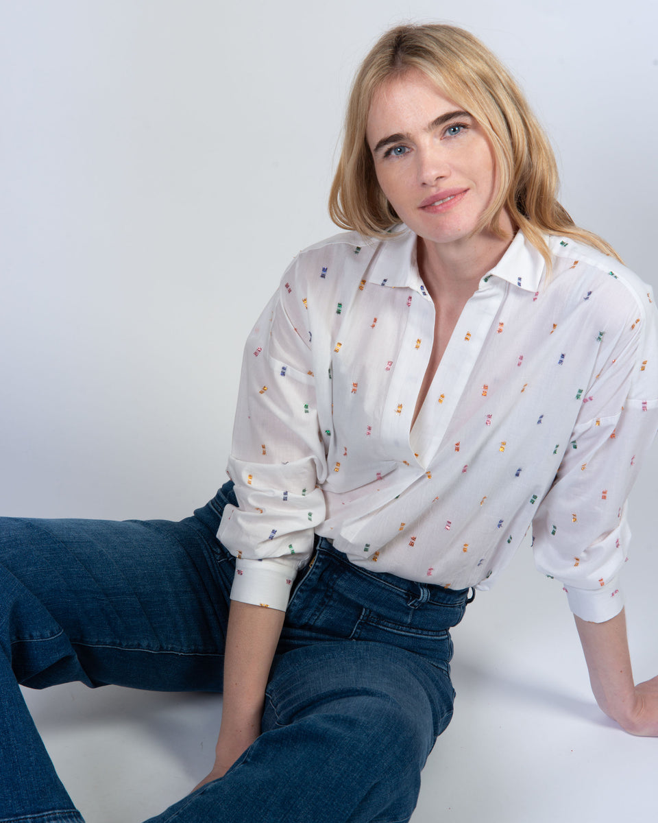 Spot Relaxed Blouse